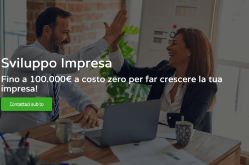 Finanziamento a tasso zero con il Bando Sviluppo Impresa CCIAA Roma logo